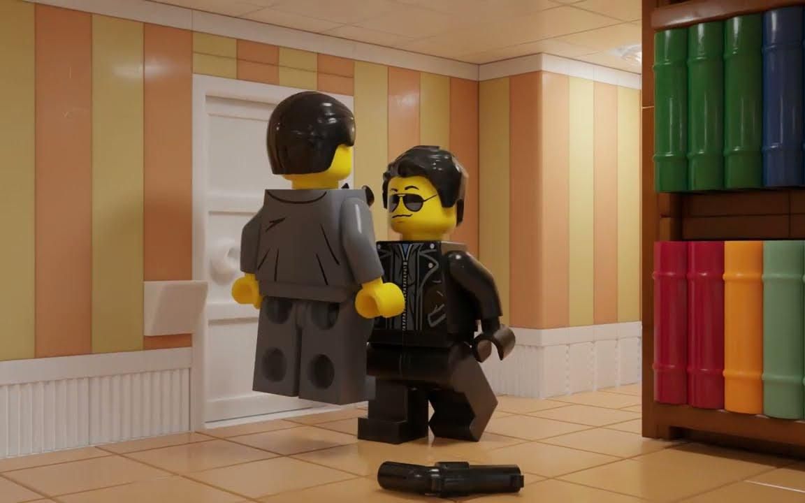 乐高密探3d动画第一部分