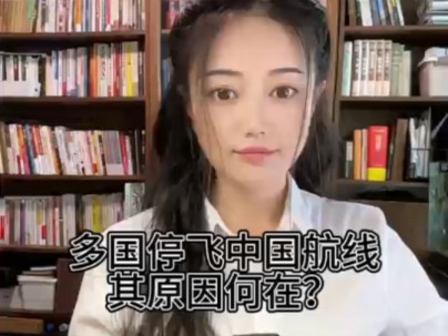 多国停飞中国航线 什么情况?哔哩哔哩bilibili