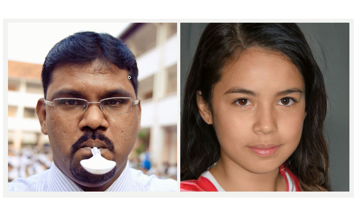 阿修真假难辨人工智能合成人脸大放送封面右边是合成的哟