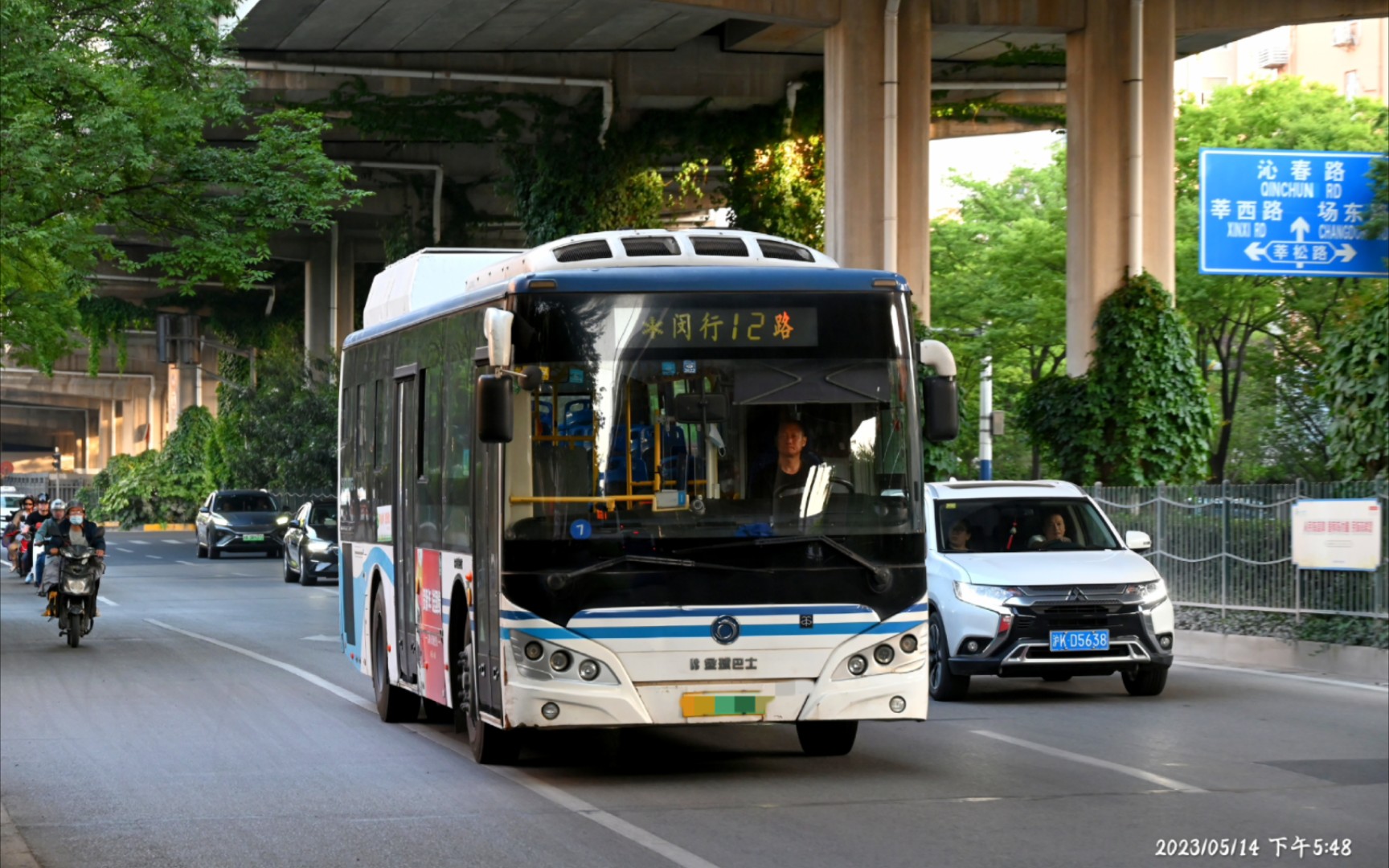 【变速箱异响】上海公交金球出租闵行12路某辆slk6109udhevl自编号jq