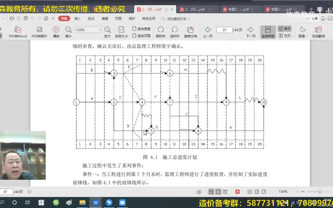 [图]2020 左红军教授（佑森教育）全国一级造价工程师执业资格考试红宝书《建设工程造价案例分析》