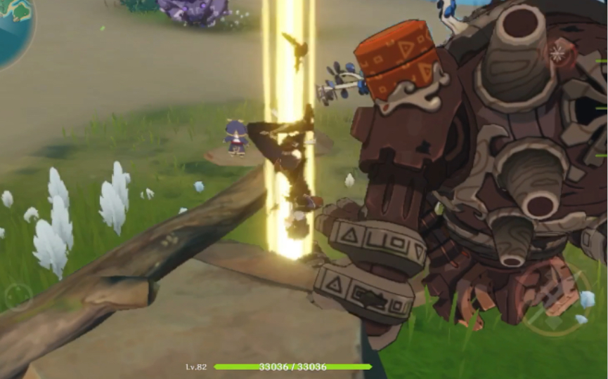 【原神】岩王爷在铁甲小宝旁边倒立跳钢管舞