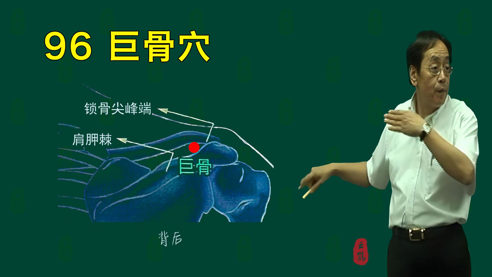 —通利肩背的阳明要穴