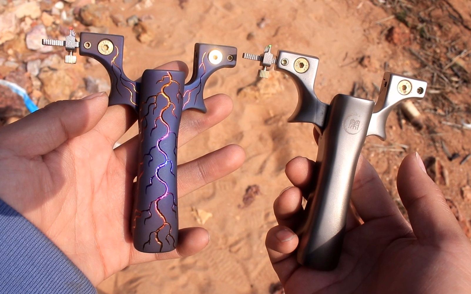 弹弓满是纹身价格就贵?500多元工艺品级太好看了