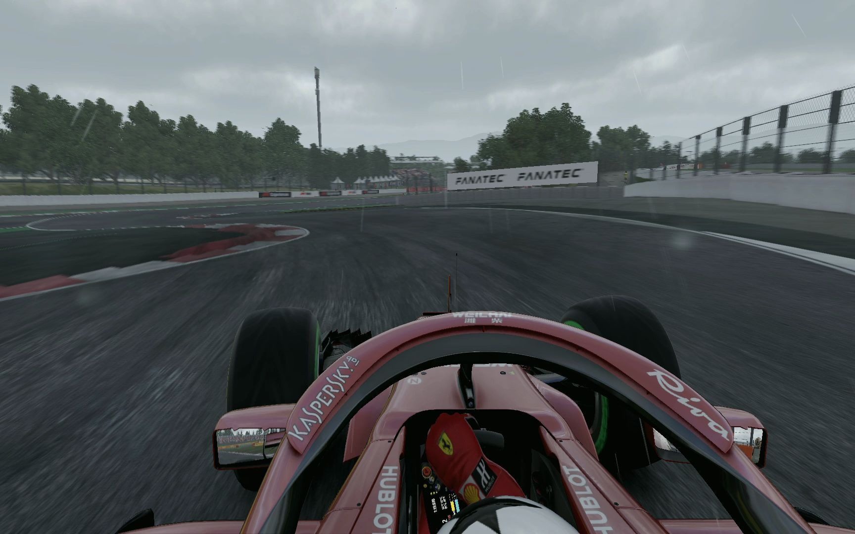 【f1-2018】西班牙赛道 第一视角锦集【键盘操作】