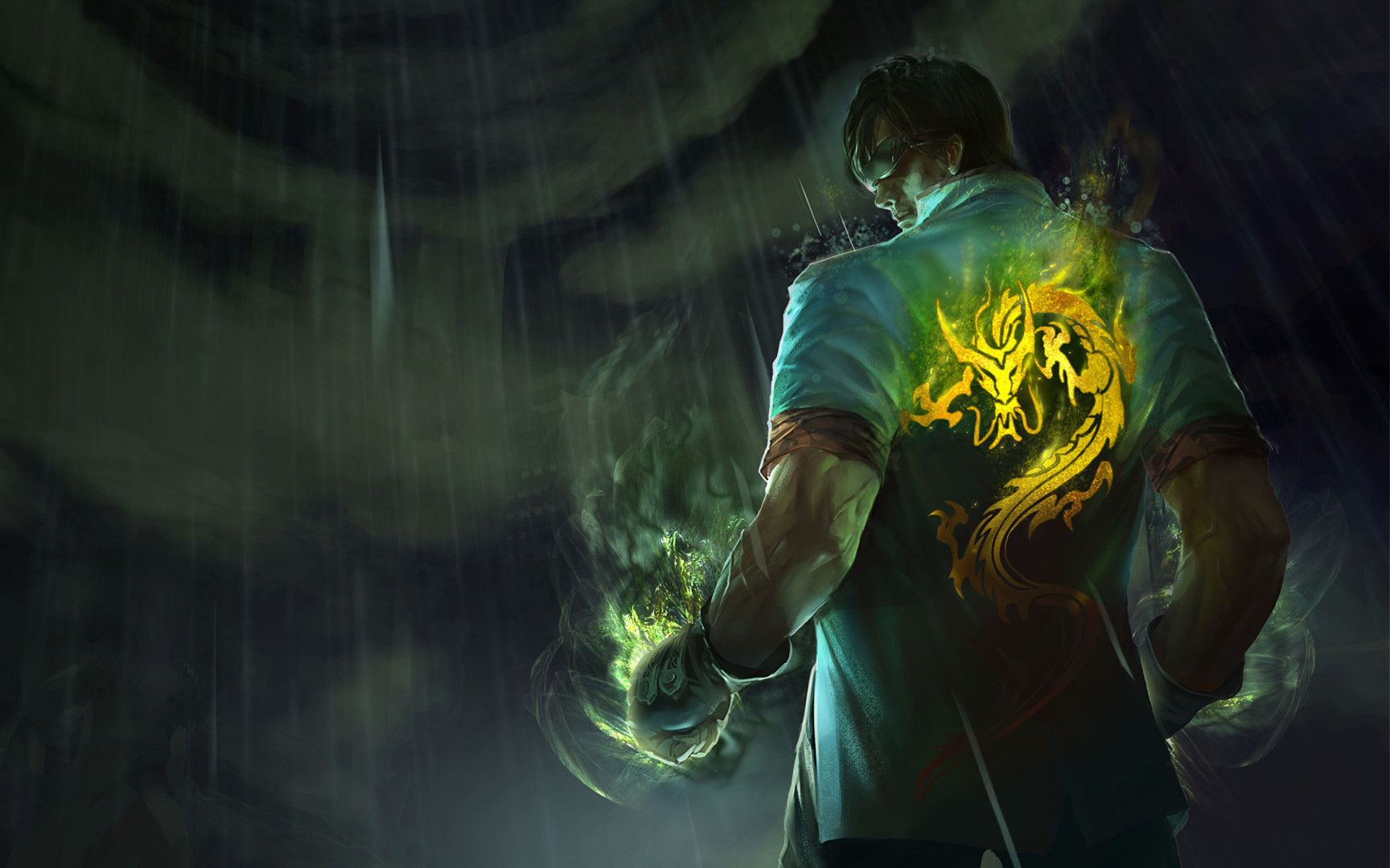 北美第一盲僧(大胡子):李青完美的回旋踢!