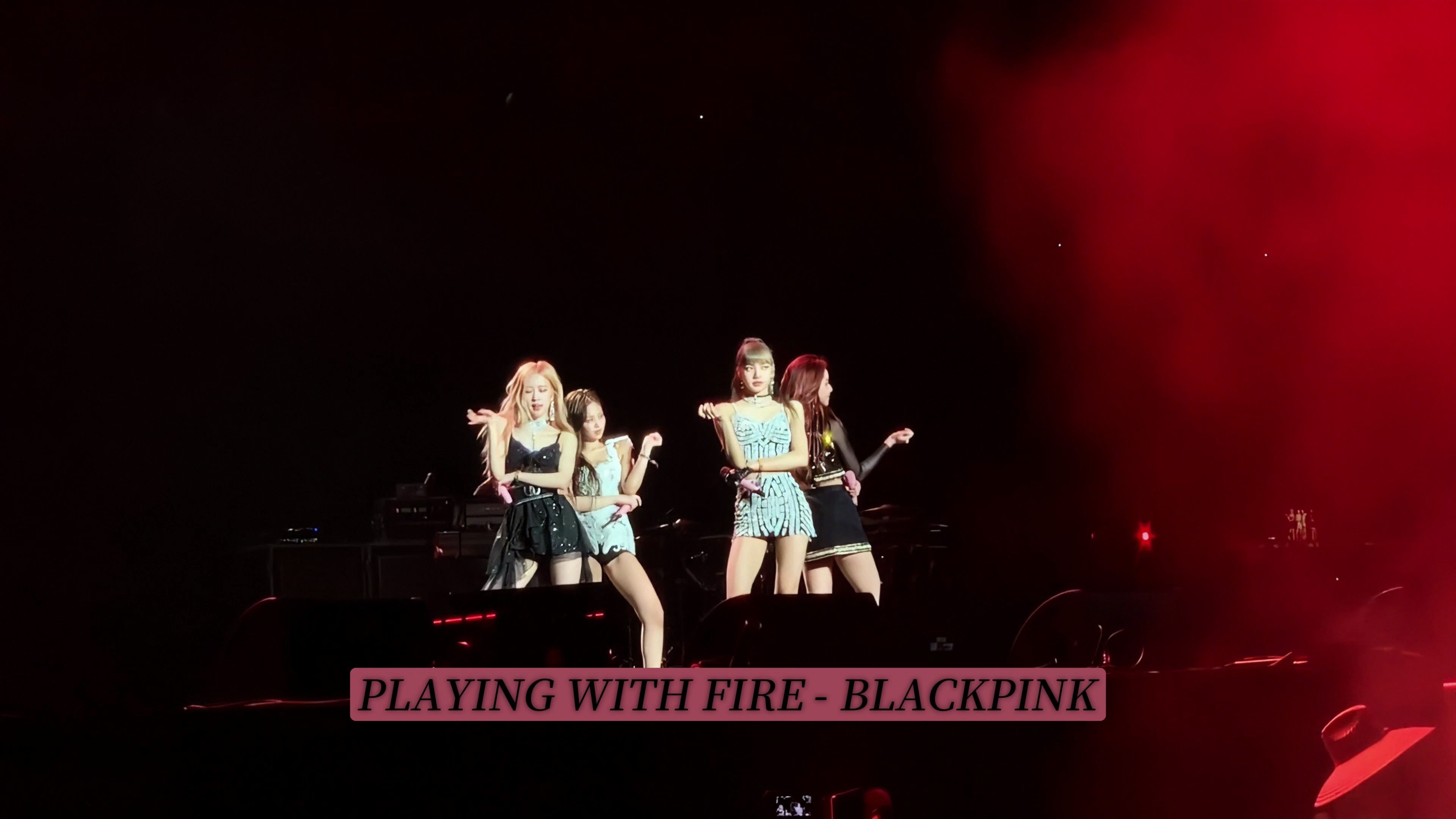 【4k】blackpink - playing with fire 高清直拍 五年