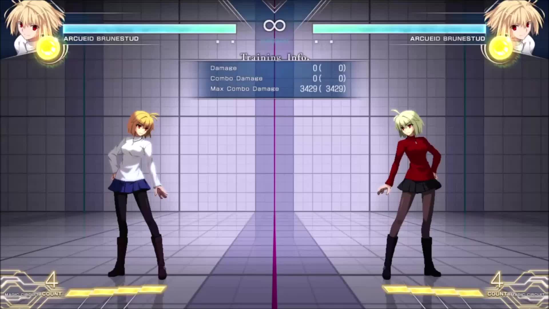 [图]《MELTY BLOOD:TYPE LUMINA》Arcueid连续技