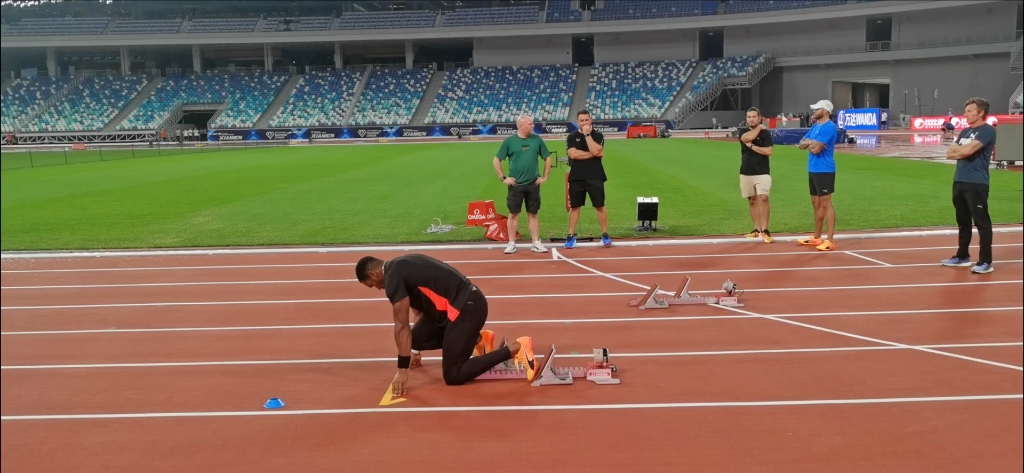 布雷克厦门钻石联赛起跑慢动作