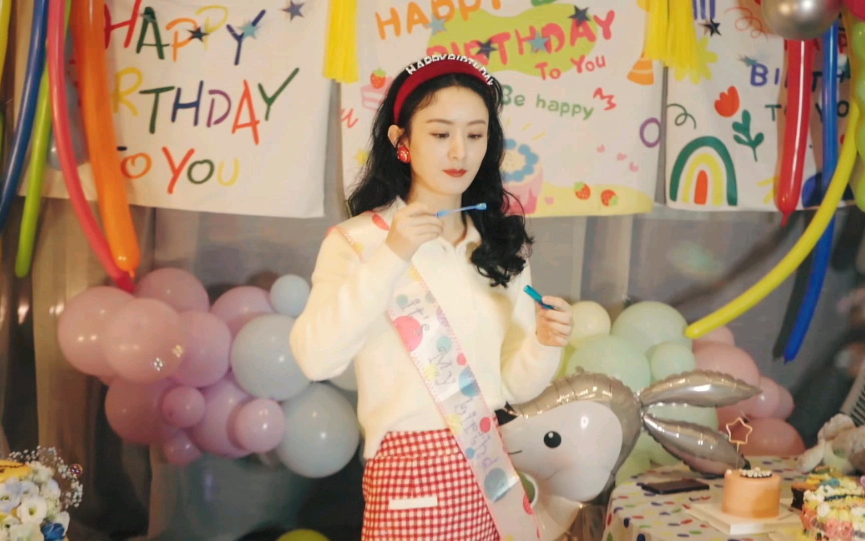 赵丽颖2021生日视频哔哩哔哩bilibili