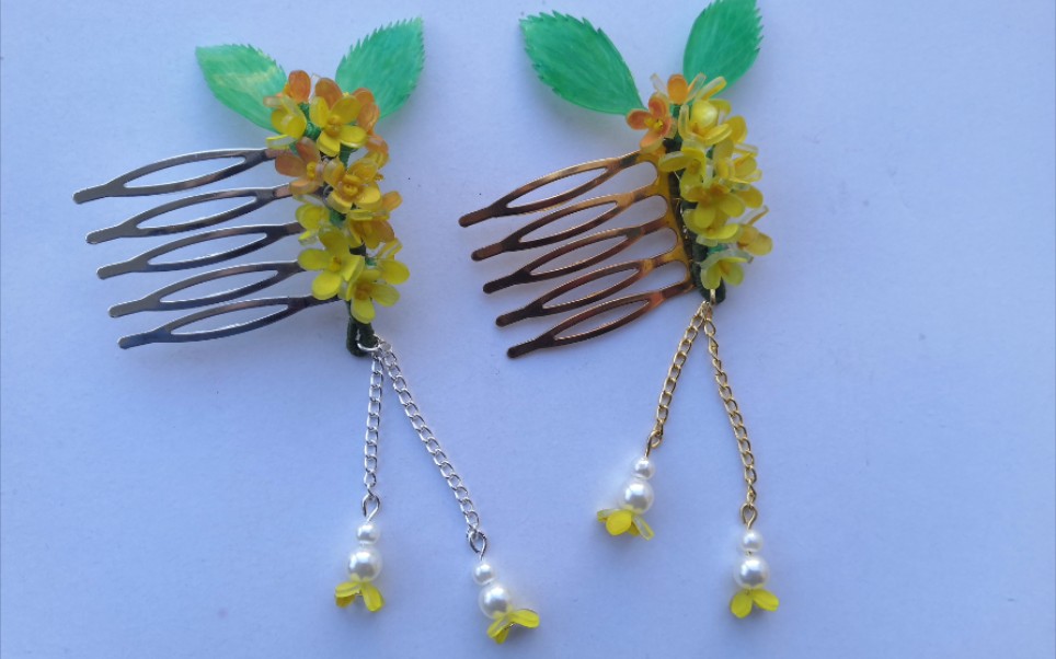 活动  【热缩】---桂花小发梳