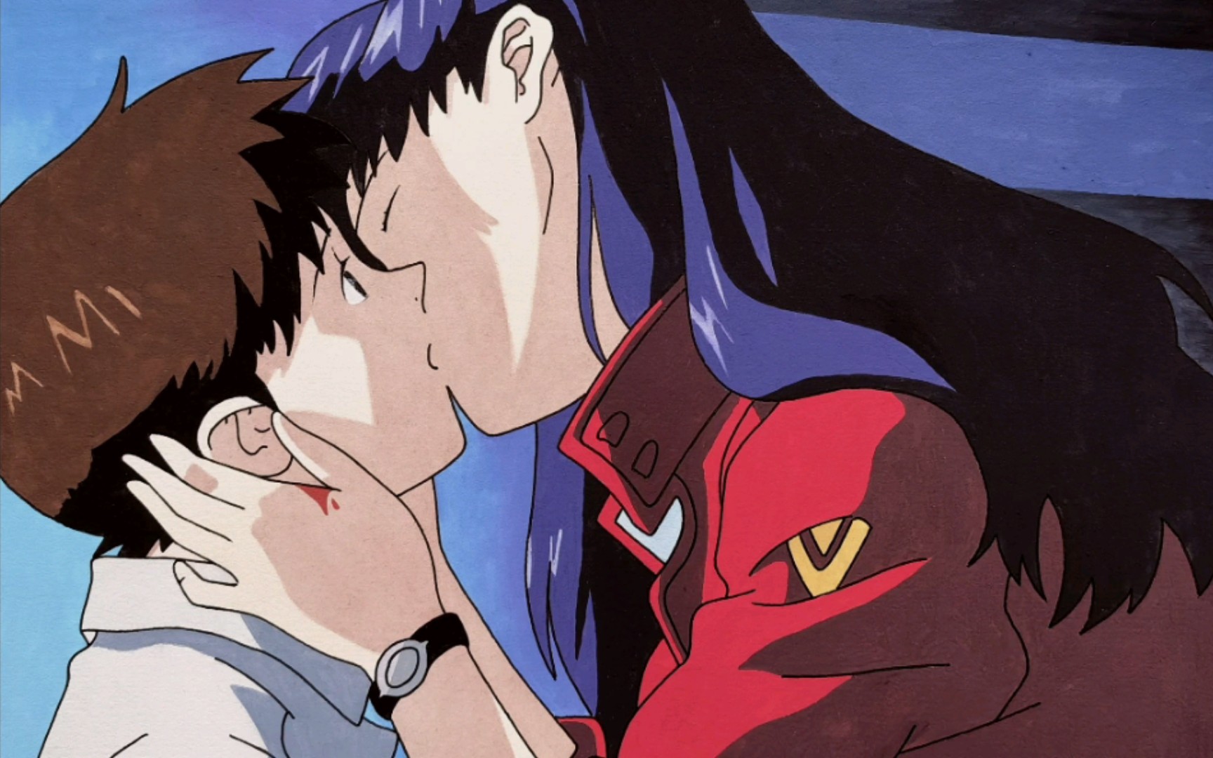 水彩手绘eva名场面