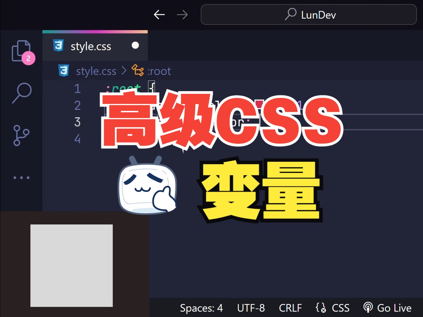 CSS中的变量哔哩哔哩bilibili