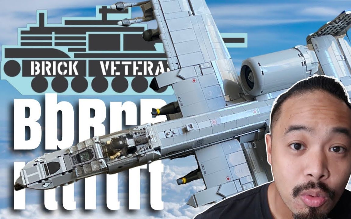【brick veteran】a-10c custom lego military set(shytimeismytime)