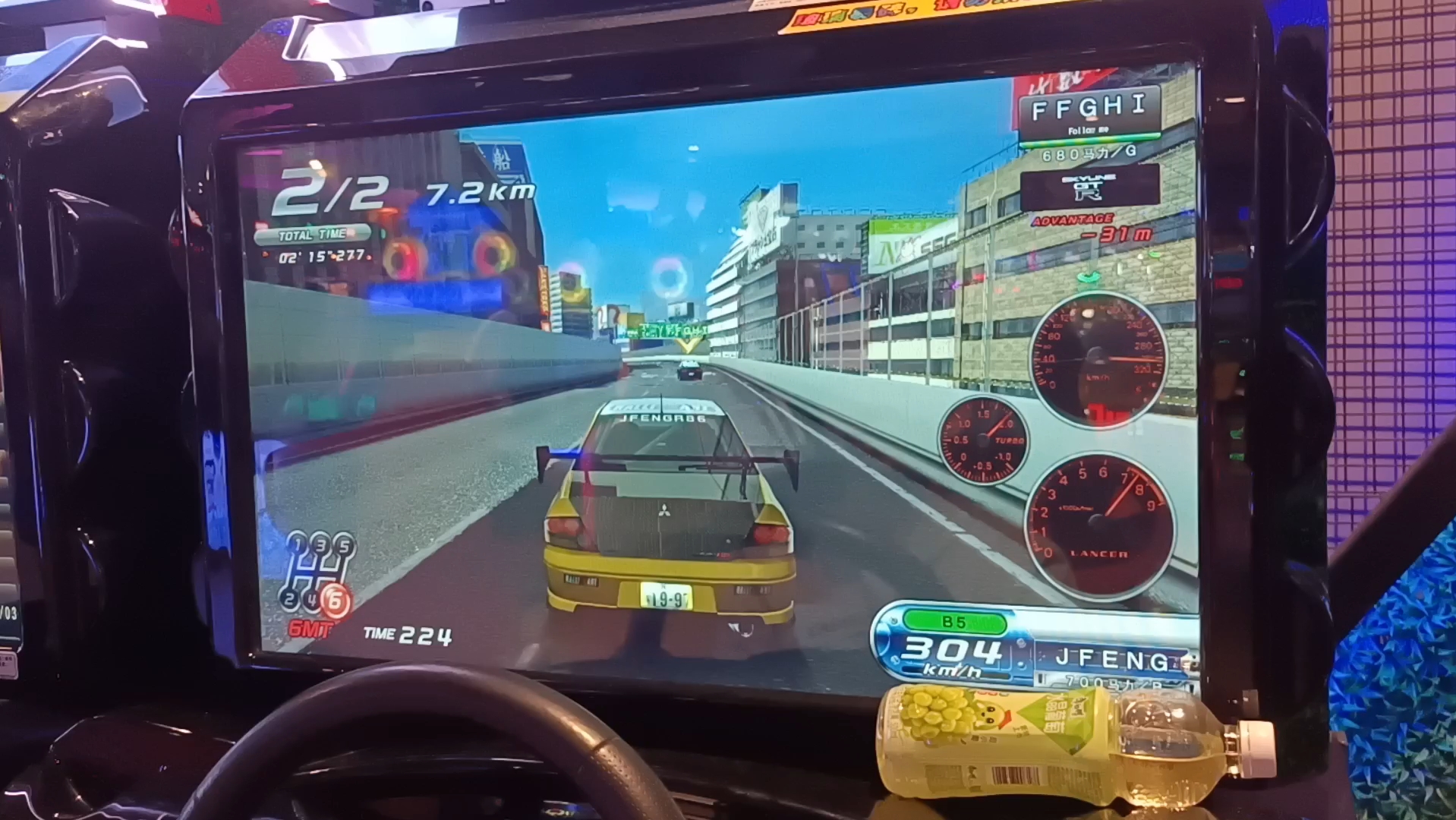 【湾岸5dx 】跟朋友打场对战