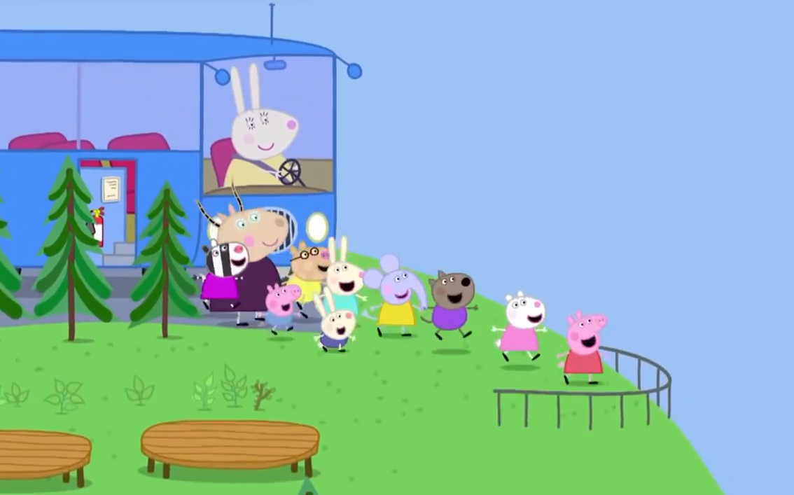 S2 Episode 36 School Bus Trip 看佩奇 学英语