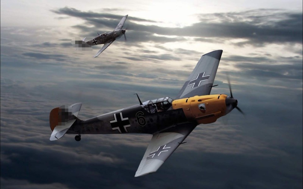 【闰土嫂子】《战争雷霆》bf109天神下凡.