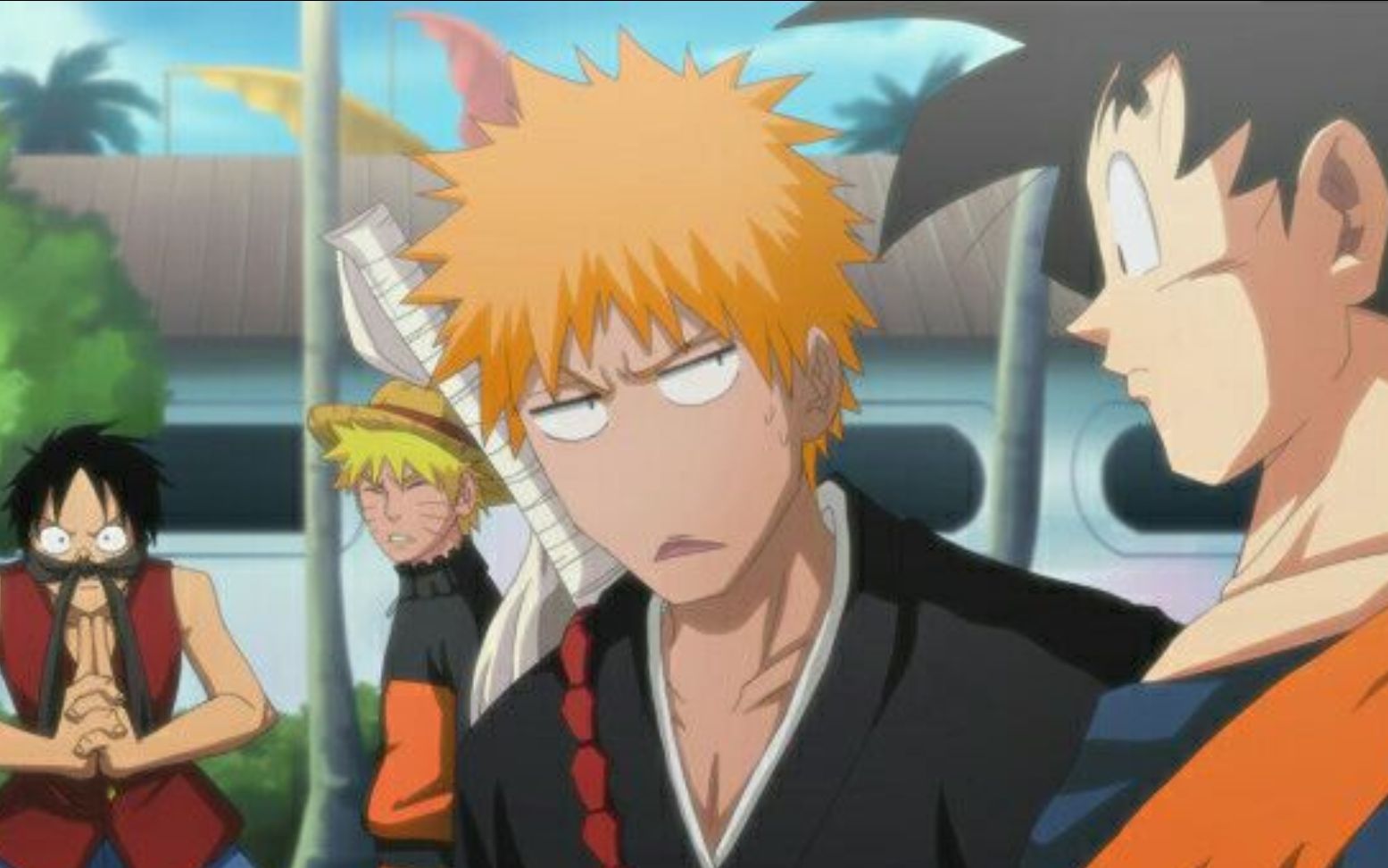 【mugen】孙悟空&路飞vs黑崎一护&漩涡鸣人