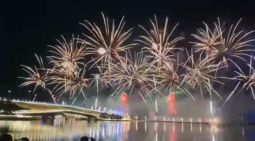 长沙庆祝建党百年烟花大会