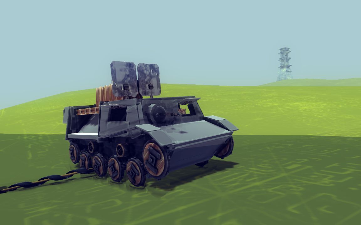 besiege围攻苏联共青团员牵引车t20在围攻牵kv6