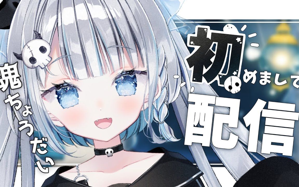 我是白蓝栞!【新人vtuber】【附有心率监测仪】
