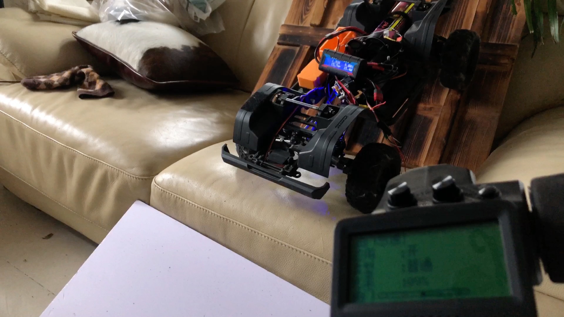 emox大犀牛加am32无刷电调线性测试