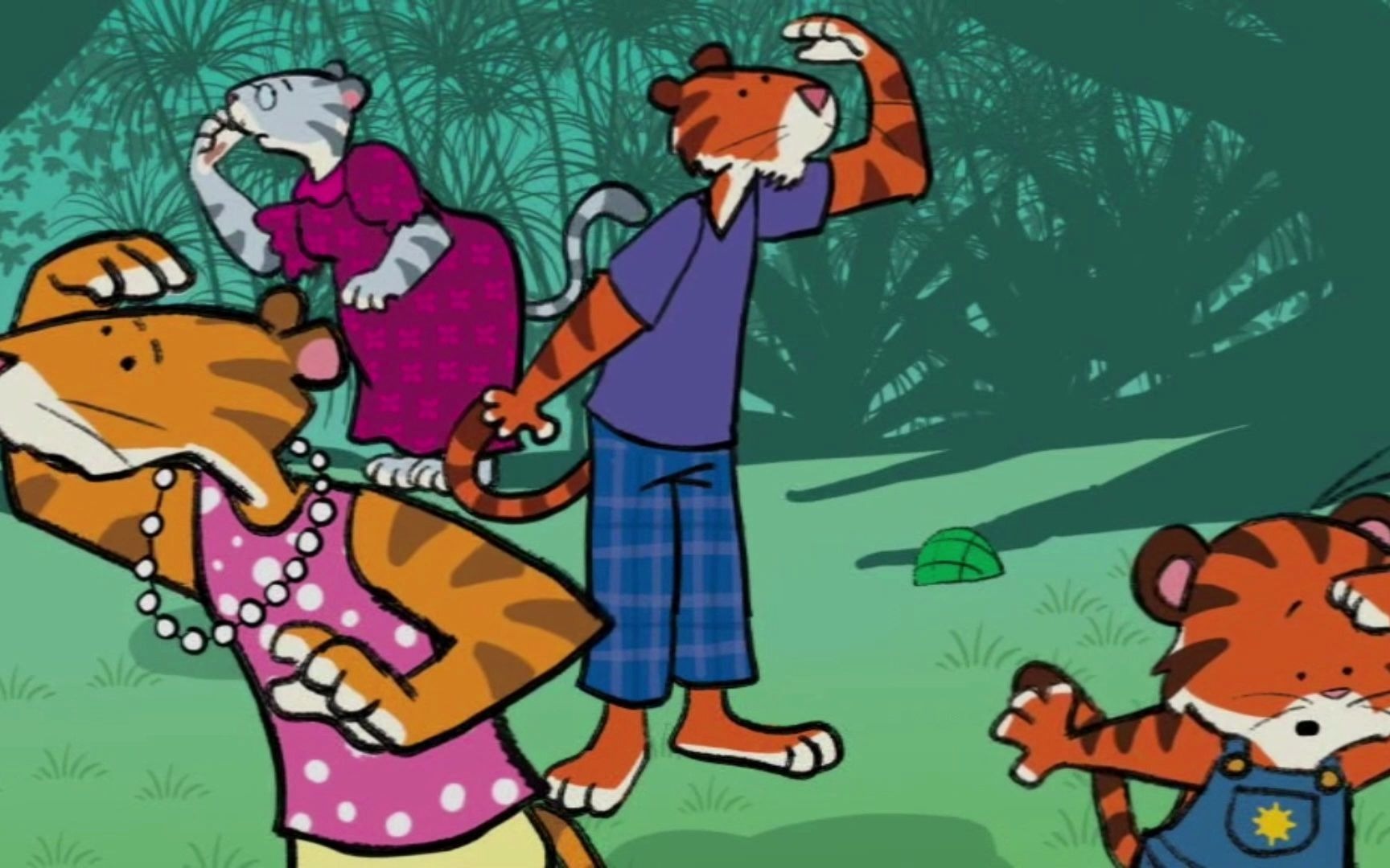 幼儿英语学习-big jungle fun 故事hide and seek