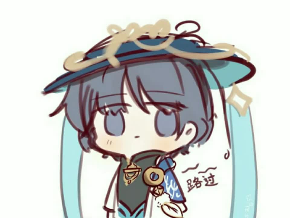 来个帅帅的散兵#自行避雷 #二次元 #原神 #散兵 @一只名叫雷幻的小狼