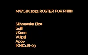 Download Video: 4K MWC 2023 Philippines Roster: