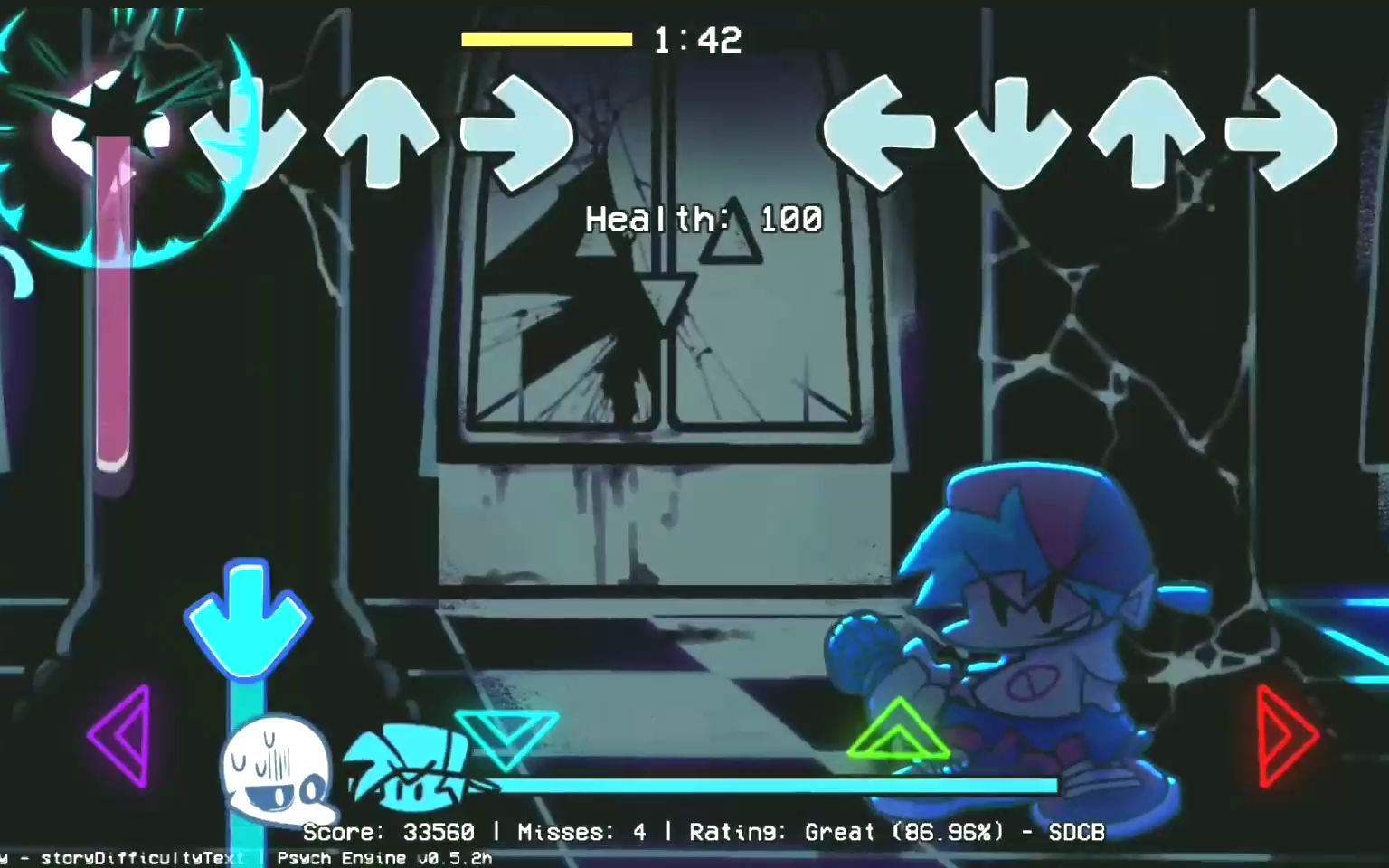 fnf:夢魘sans與bf在唱《mogalovania》望關注@帥氣的果醬君超酷