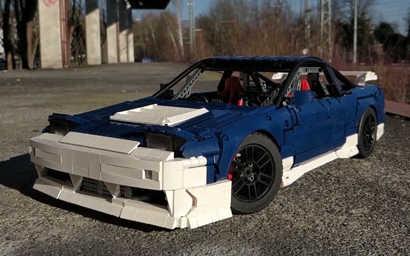 日产180sx type-x lego乐高 technic科技/机械 moc