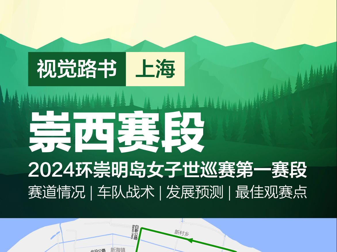 2024环崇明岛女子公路世巡赛第一赛段赛道体验报告哔哩哔哩bilibili