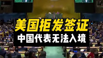 美国拒发签证，中国代表无法入境，多国发言，联合国应该搬迁