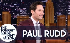 [图]Jimmy Surprises Paul Rudd w/ Outtakes from Their "King of Wishful Thinking" Vid