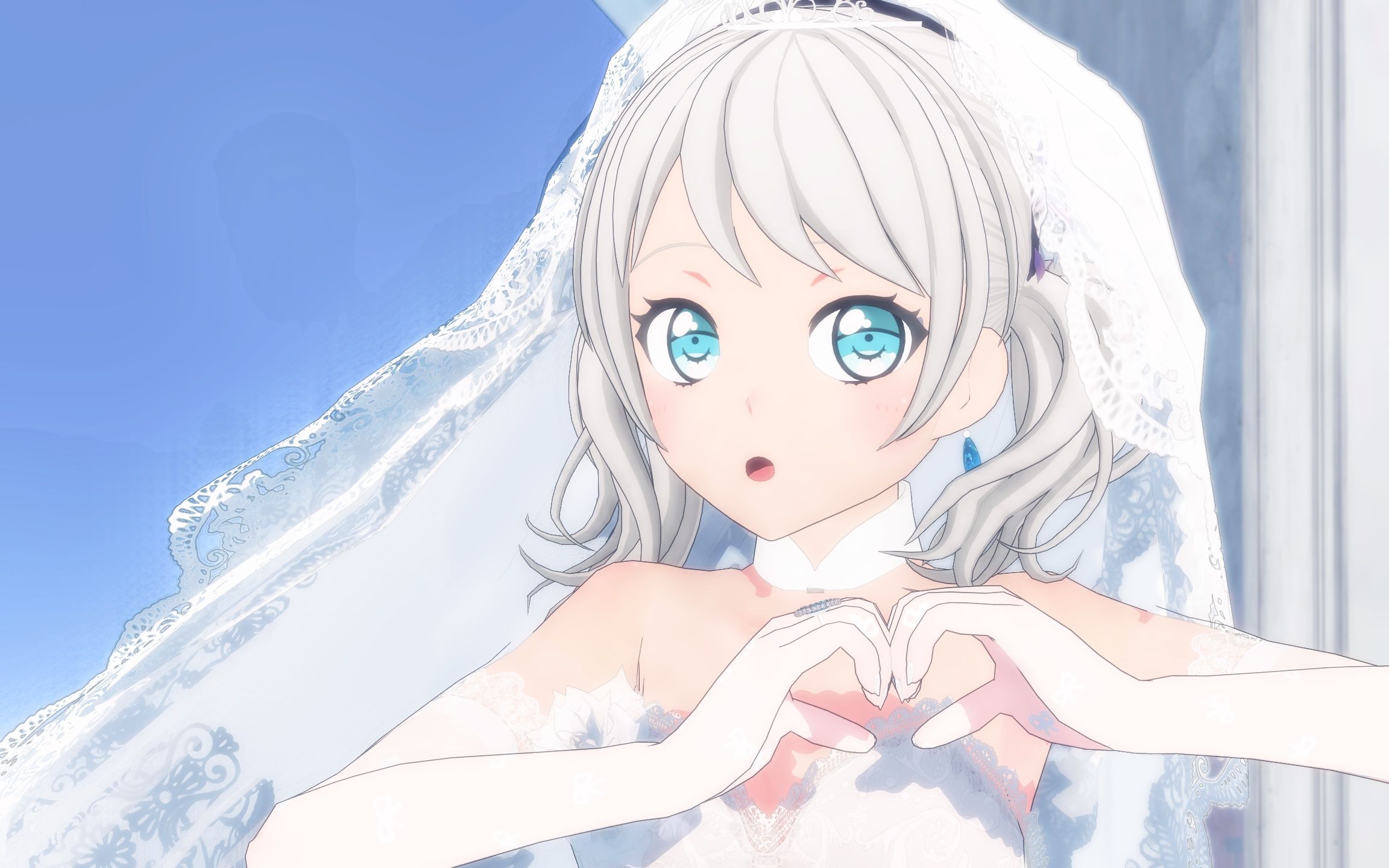 mmdbangdream若宫伊芙拜托了达令1440p