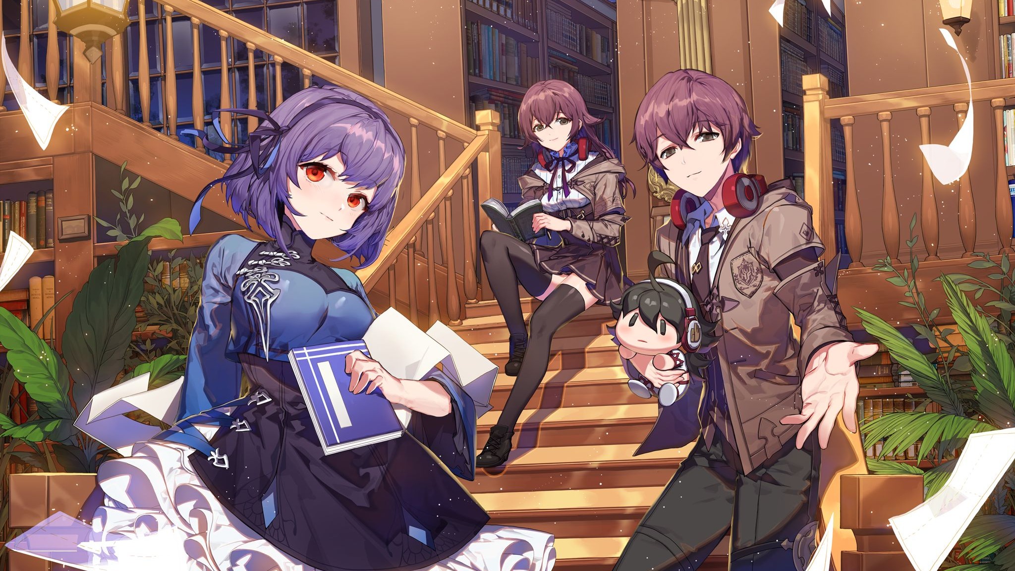 【非人学园时装存档】晓音共鸣时装蓦然