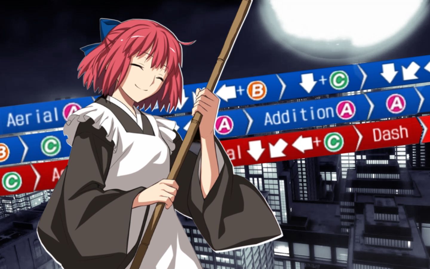 【月姬格斗tl v1.01】琥珀(kohaku) 模拟连招挑战