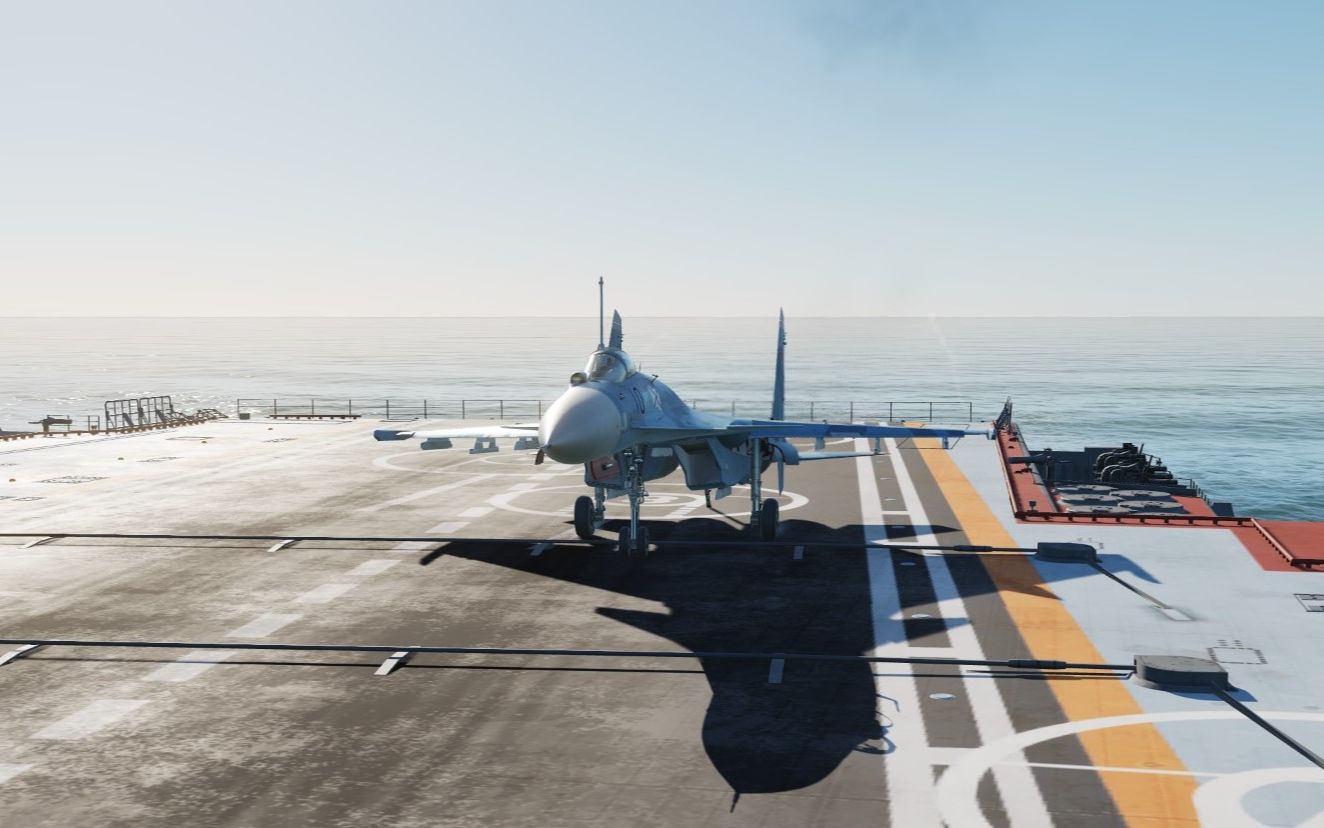 dcs苏33航母降落su33航降