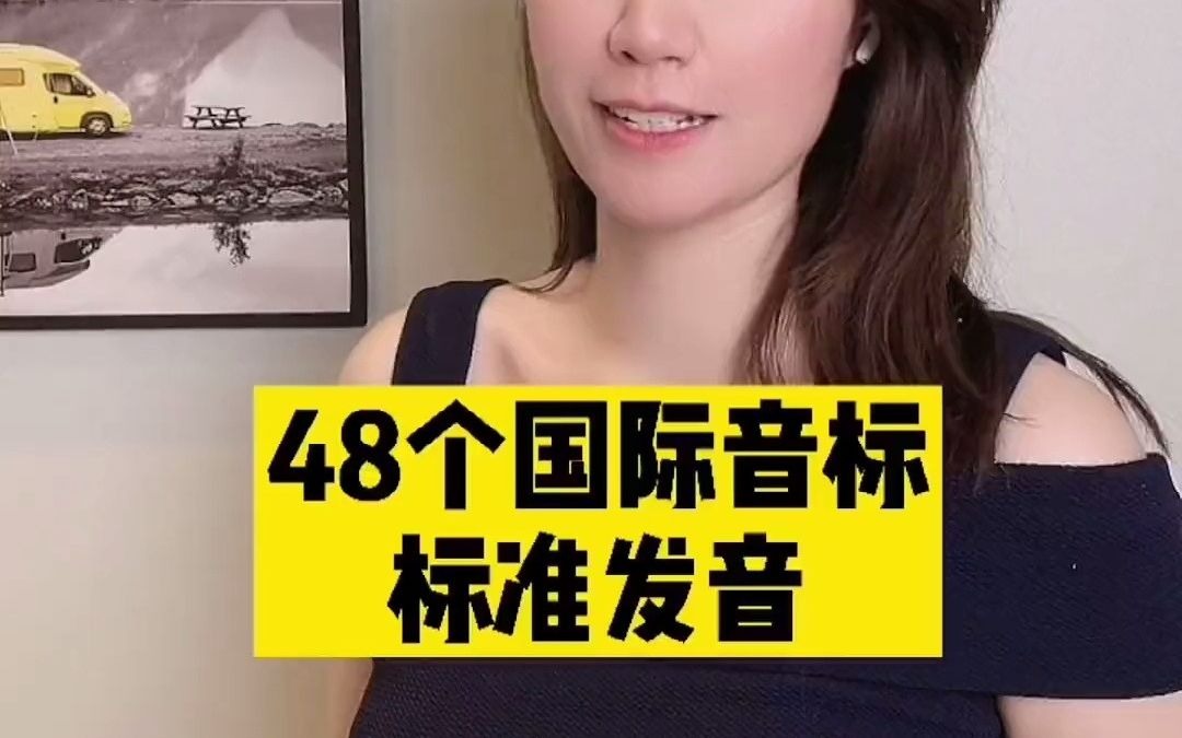 48个音标的标准读音,建议收藏哔哩哔哩bilibili