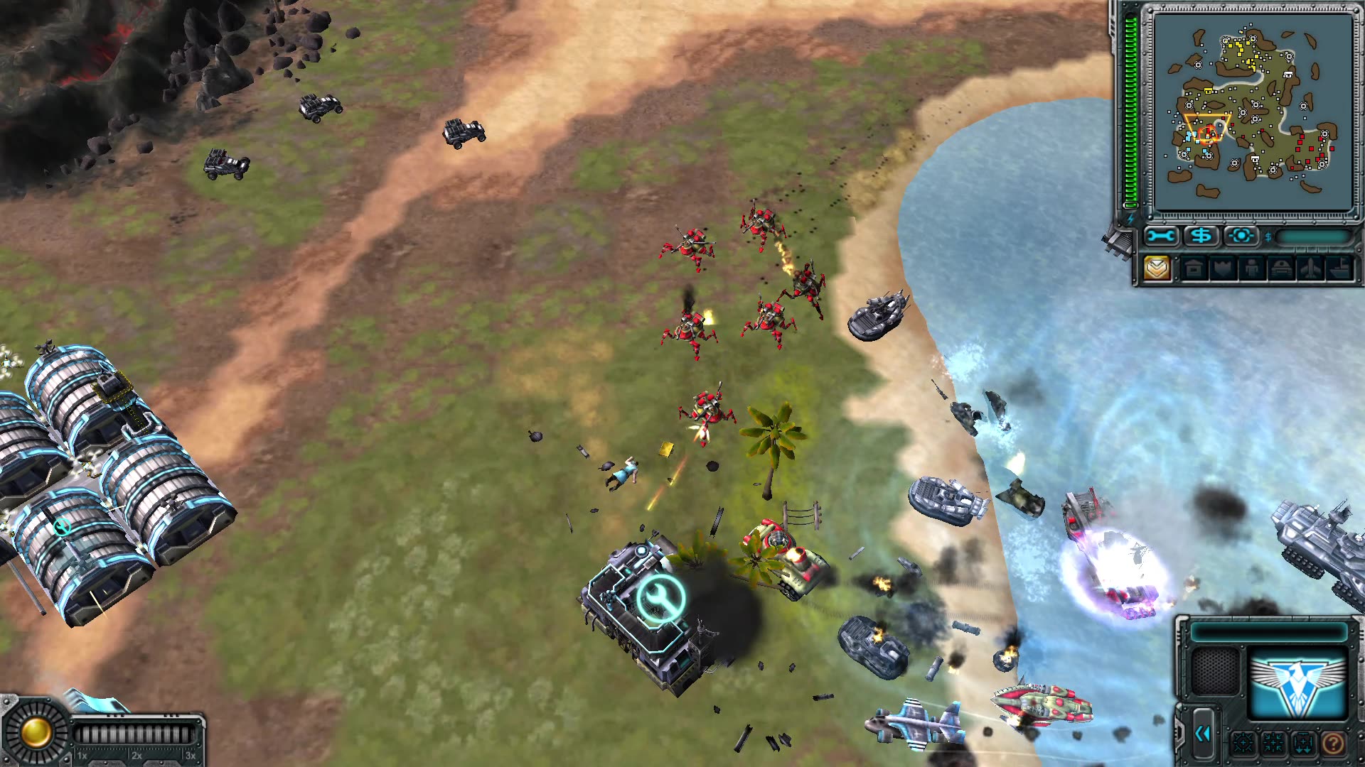 红警3ai大战——红色巨熊,乌拉!_哔哩哔哩_bilibili