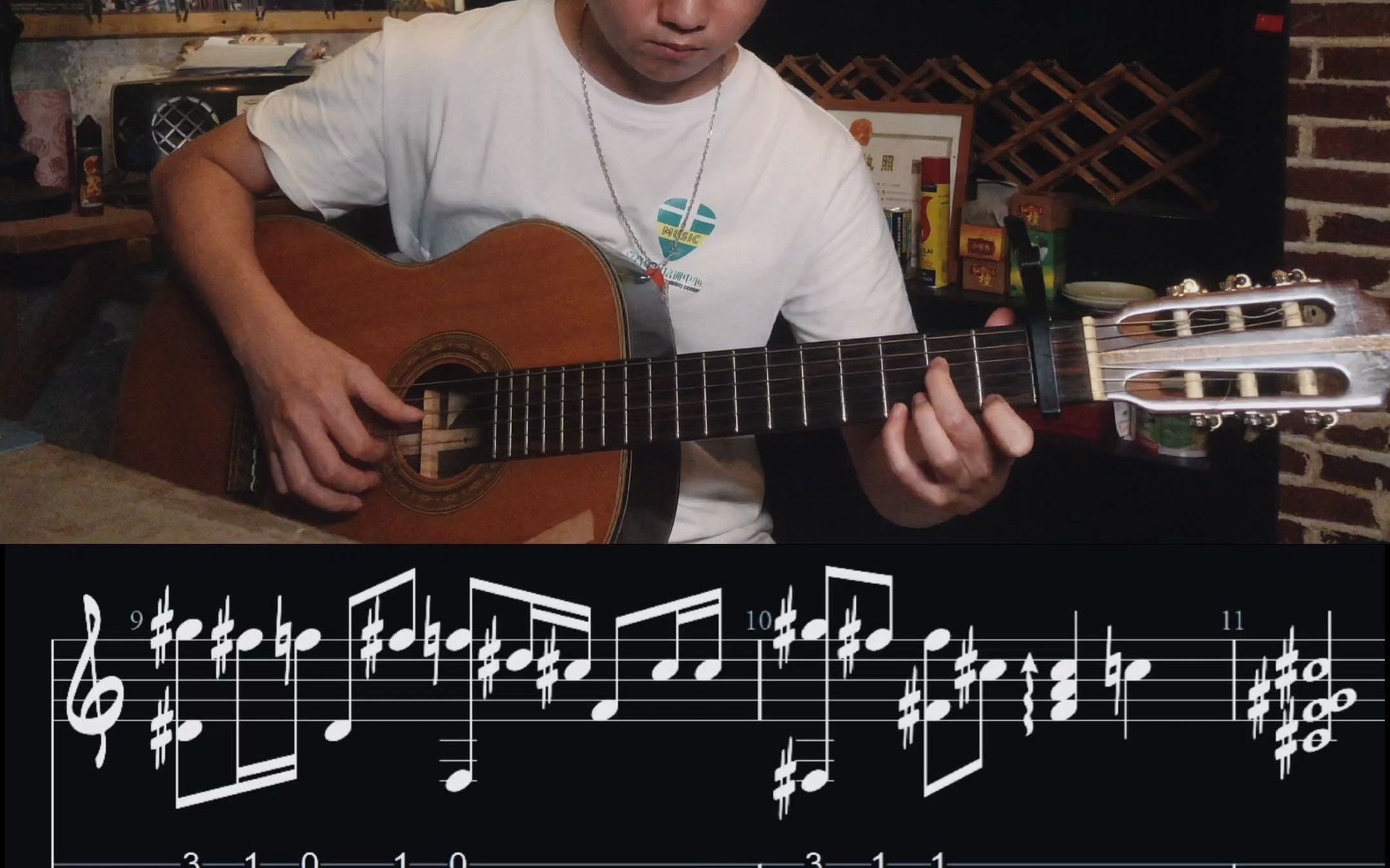嘉宾 吉他指弹《附谱》改编