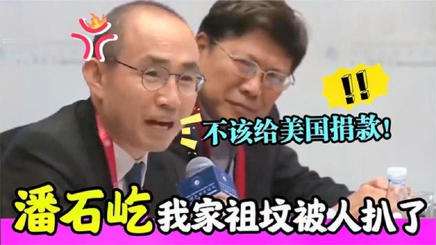 给美国捐款,祖坟被人扒!潘石屹:我对不起祖宗!给美捐款被怒怼哔哩哔哩bilibili