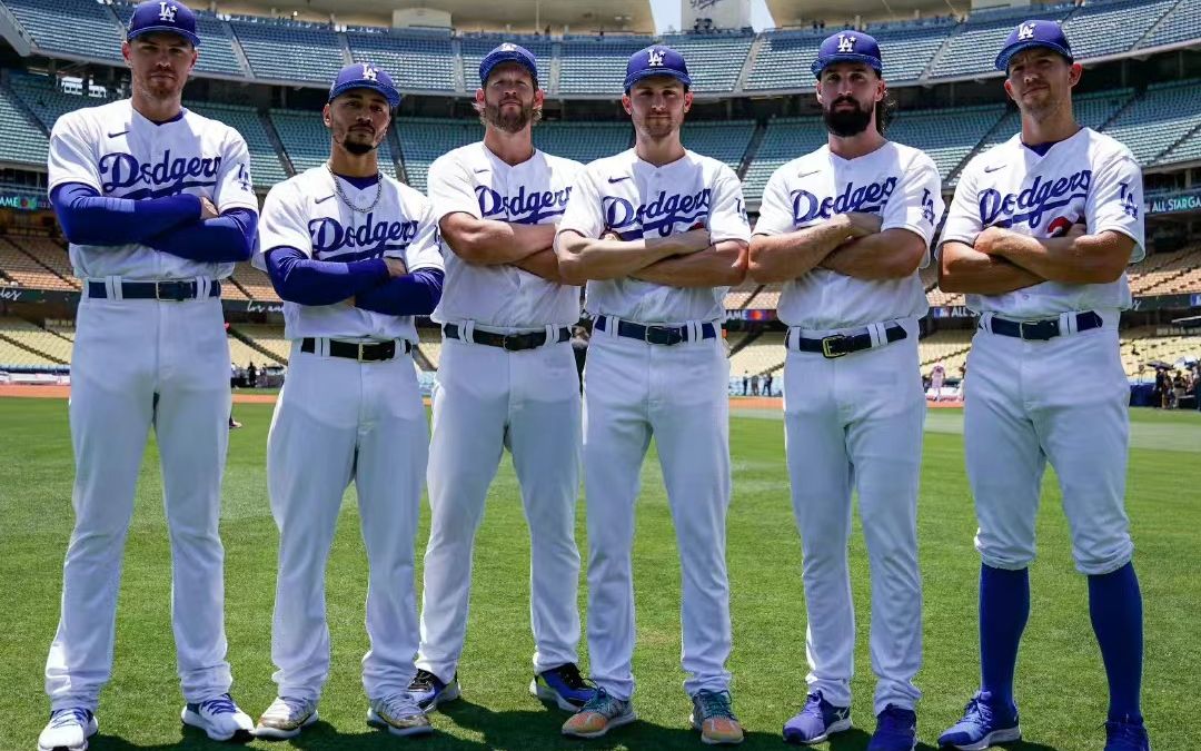 mlb/ 全明星赛上的道奇球员们