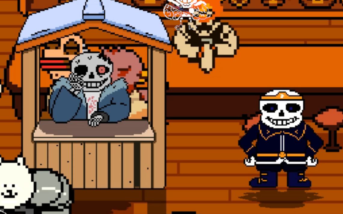 【mugen×ut】horrorsansvs梦魇sans