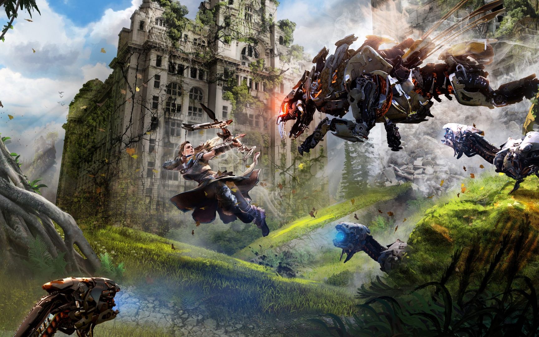 【大竺子】ps4 主机游戏《地平线黎明时分》dlc 巫师之路log