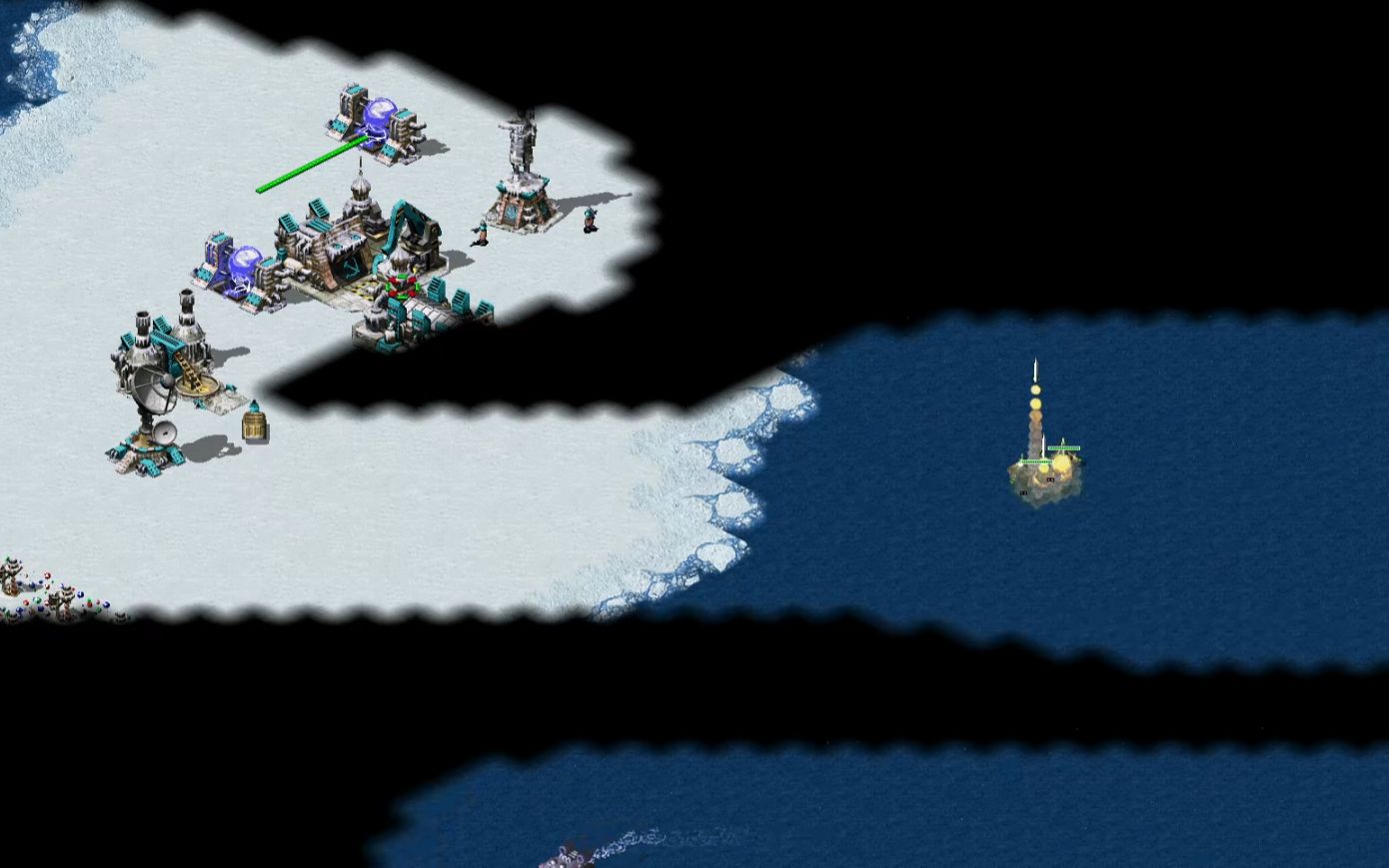 【红色警戒2pvp】尤里海军雷鸣潜艇神出鬼没,快速进攻马上就到你家