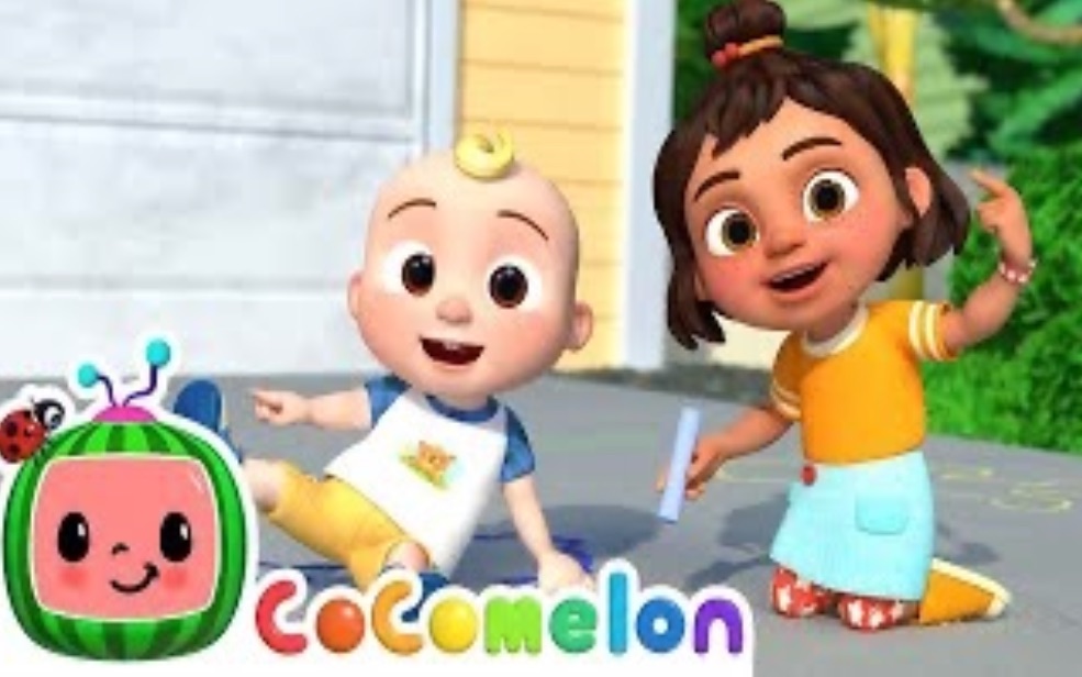 [图]CoComelon 英文版：头肩膝盖和脚趾歌曲 Head Shoulders Knees and Toes