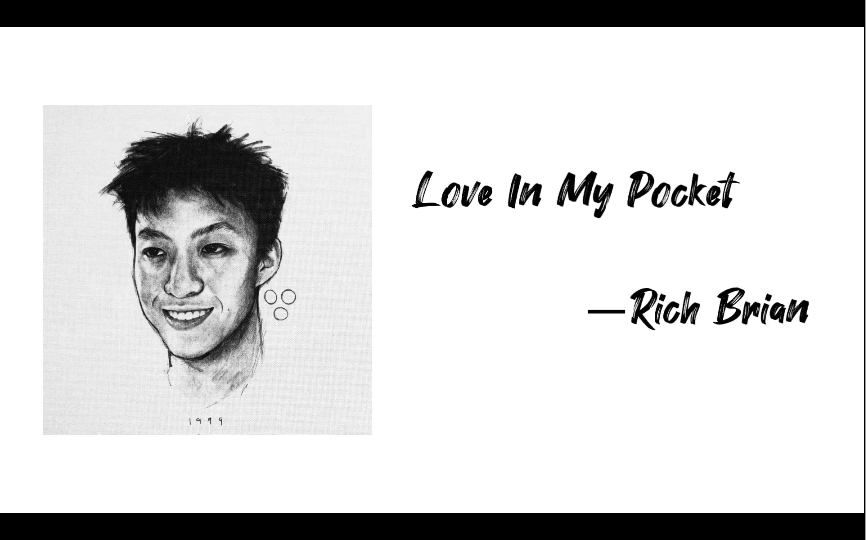 [图]日推歌单｜《Love In My Pocket》——Rich Brian