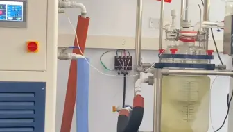 玻璃反应釜冷热高低温循环一体导热油加热模温机