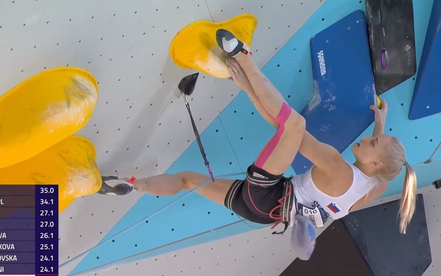 [攀岩|难度|比赛] sport climbing day 3:女子难度半决赛 - european